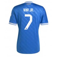 Stroje piłkarskie Real Madrid Vinicius Junior #7 Koszulka Trzeciej 2025-26 Krótki Rękaw